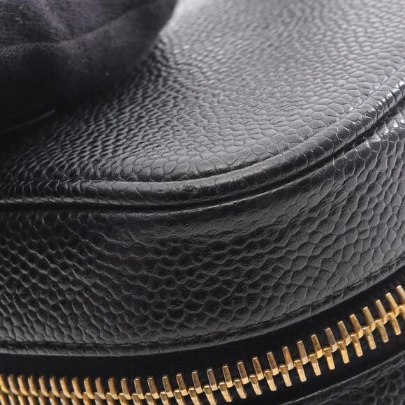 CHANEL Black Leather Logo Bag - Picture 6 of 10